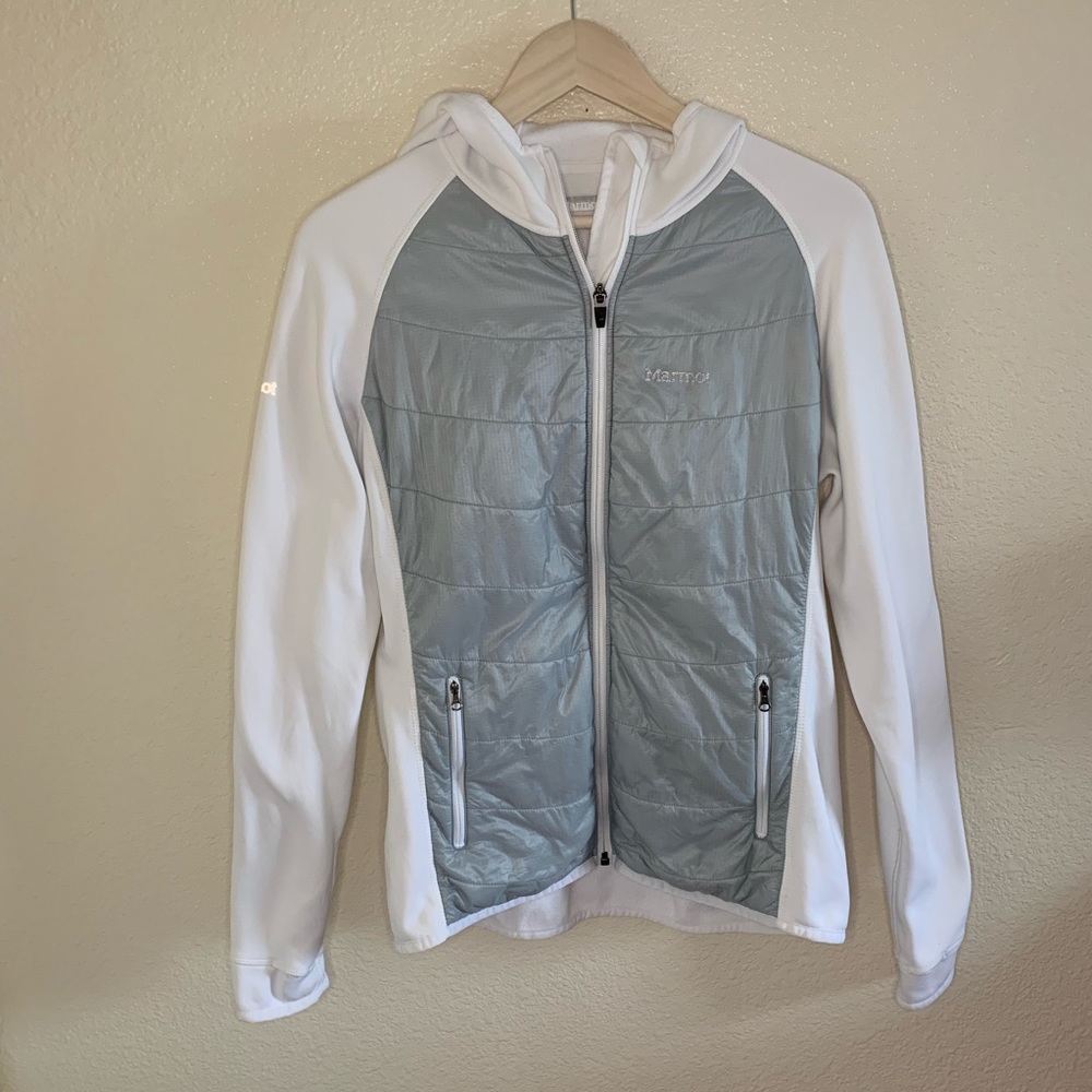 Marmot Full-Zip Hooded Athletic Sweater Sz L